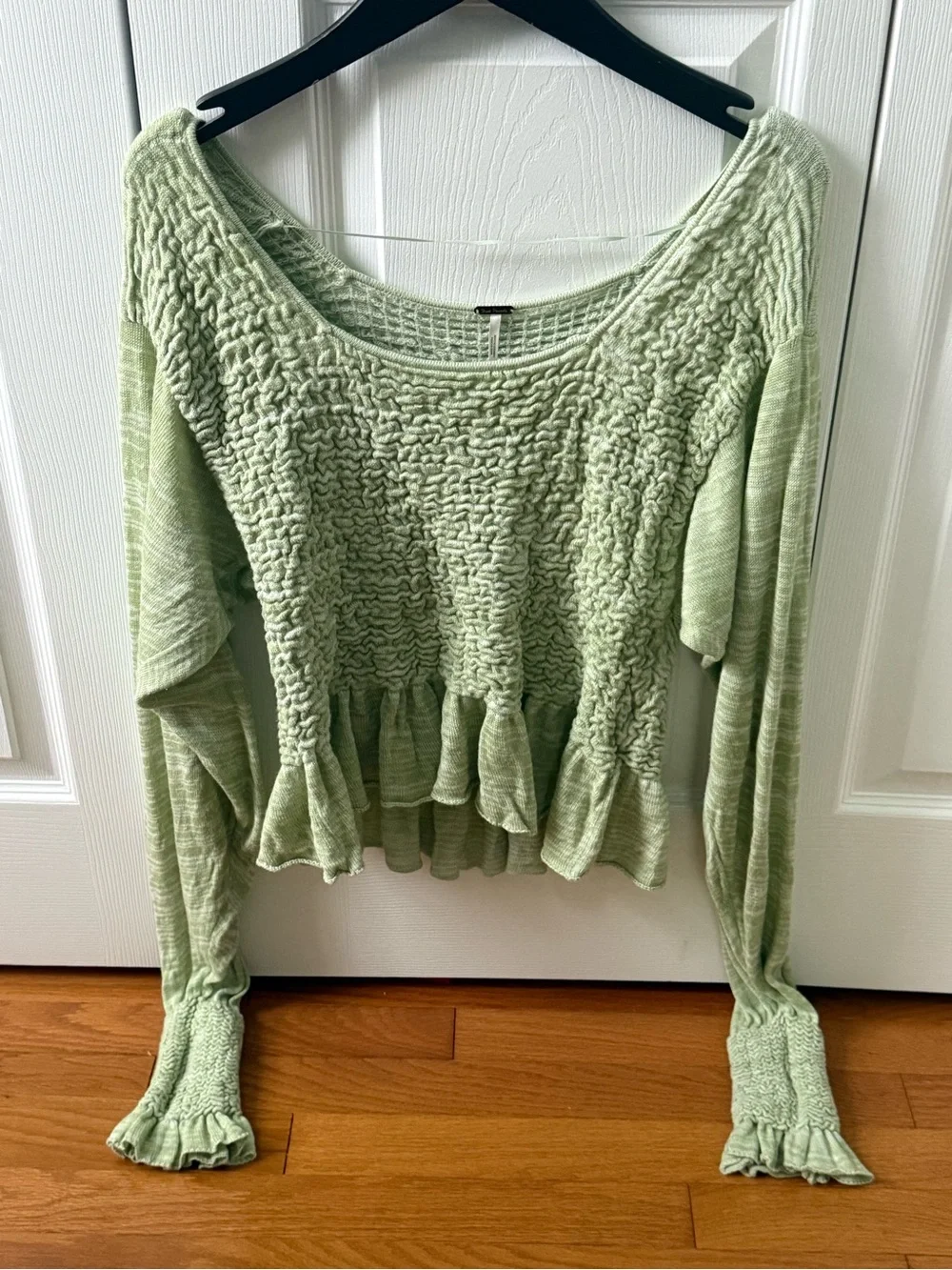 Free People Free Spirit Pullover in Seafoam